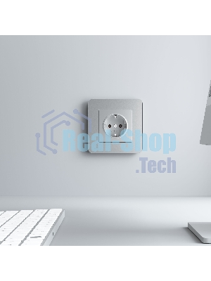 Рамка на 1 пост Platinum (алюминий) W0012606
