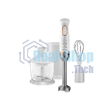 Блендер Centek CT-1347 белый 800 Вт, турбо режим, DC мотор, стакан 600мл +мерн стакан 600мл