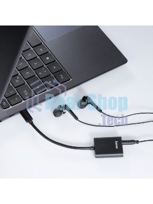 USB-концентратор Hama 00135748, USB Type C, 3.5мм/Type C, USB Type-C