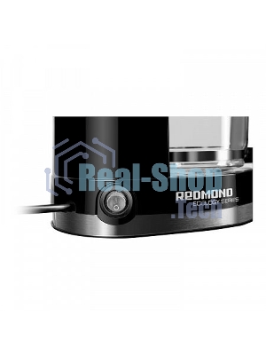 Кофеварка капельная Redmond RCM-M1507 черный/серебристый, исп. кофе - молотый, 0.6 л, 600 Вт