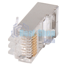 Разъем для кабеля RJ45 FTP кат. 5e GENERICA ITK CS3-1C5EF-G