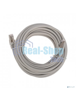 Патч-корд S/FTP Rexant cat.6a (10G), RJ45-RJ45, неэкранированный, 28AWG, LSZH, серый, 7 м