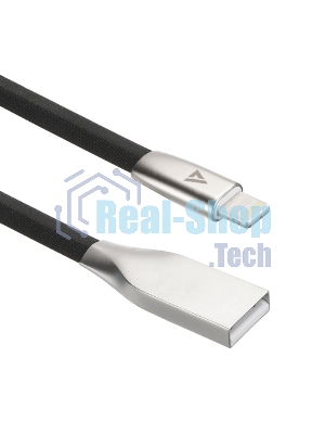 Кабель USB ACD-Infinity Lightning - USB-A TPE, 1.2м, черный