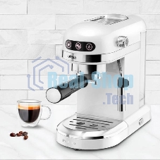 Кофеварка рожковая Ufesa PALERMO WHITE белый, исп. кофе - молотый, 1.5 л, 1350 Вт, 20 бар