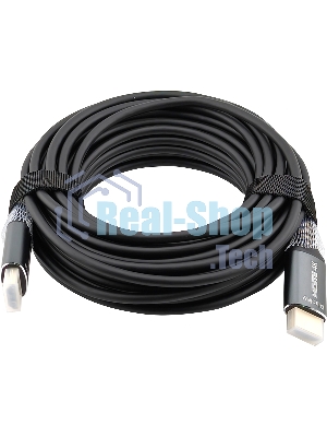 Кабель аудио-видео Cactus CS-HDMI-AOC-2-10 HDMI (m)/HDMI (m) 10м. позолоч.конт. черный