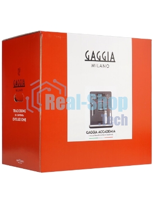 Кофемашина автоматическая Gaggia RI9781/01 NEW ACCADEMIA GLASS черный, молотый/зерновой, 1.6 л, 1900 Вт, 15 бар