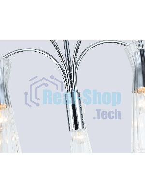 Люстра Ambrella light LH55651/5 СH/CL хром/прозрачный E14*5 max 40W D600*440