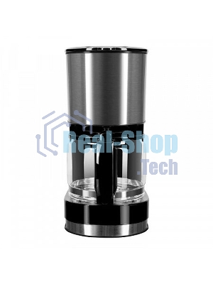Кофеварка капельная Redmond RCM-M1507 черный/серебристый, исп. кофе - молотый, 0.6 л, 600 Вт