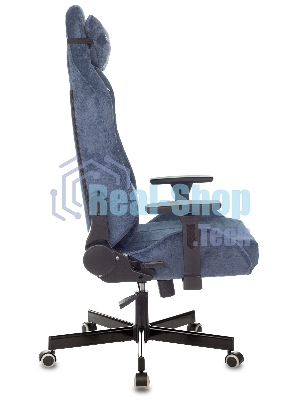 Кресло Knight N1 Fabric синий, ткань, 120 кг, механизм качания