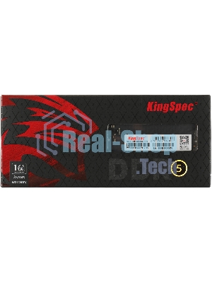 Оперативная память KingSpec DDR5, 16GB (1x16GB), 4800MHz, CL40, DIMM