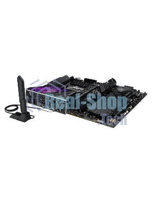 Материнская плата ASUS ROG STRIX Z890-E GAMING WIFI, LGA 1851, Intel Z890, 4xDDR5, 4xSATA, 7xM.2, 1xPCIe 5.0 x16, 1xPCIe 4.0 x16, 1xHDMI, 1xDP, 2xUSB-C Thunderbolt 4, 7xUSB-A 3.2 Gen 2, 3xUSB-A 3.2 Gen 1, 2xUSB-C 3.2 Gen 2x2, 1x 5Gb LAN, 2x3.5 мм, 7.1, ATX