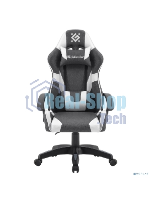 Кресло игровое Defender IBIS белый/серый