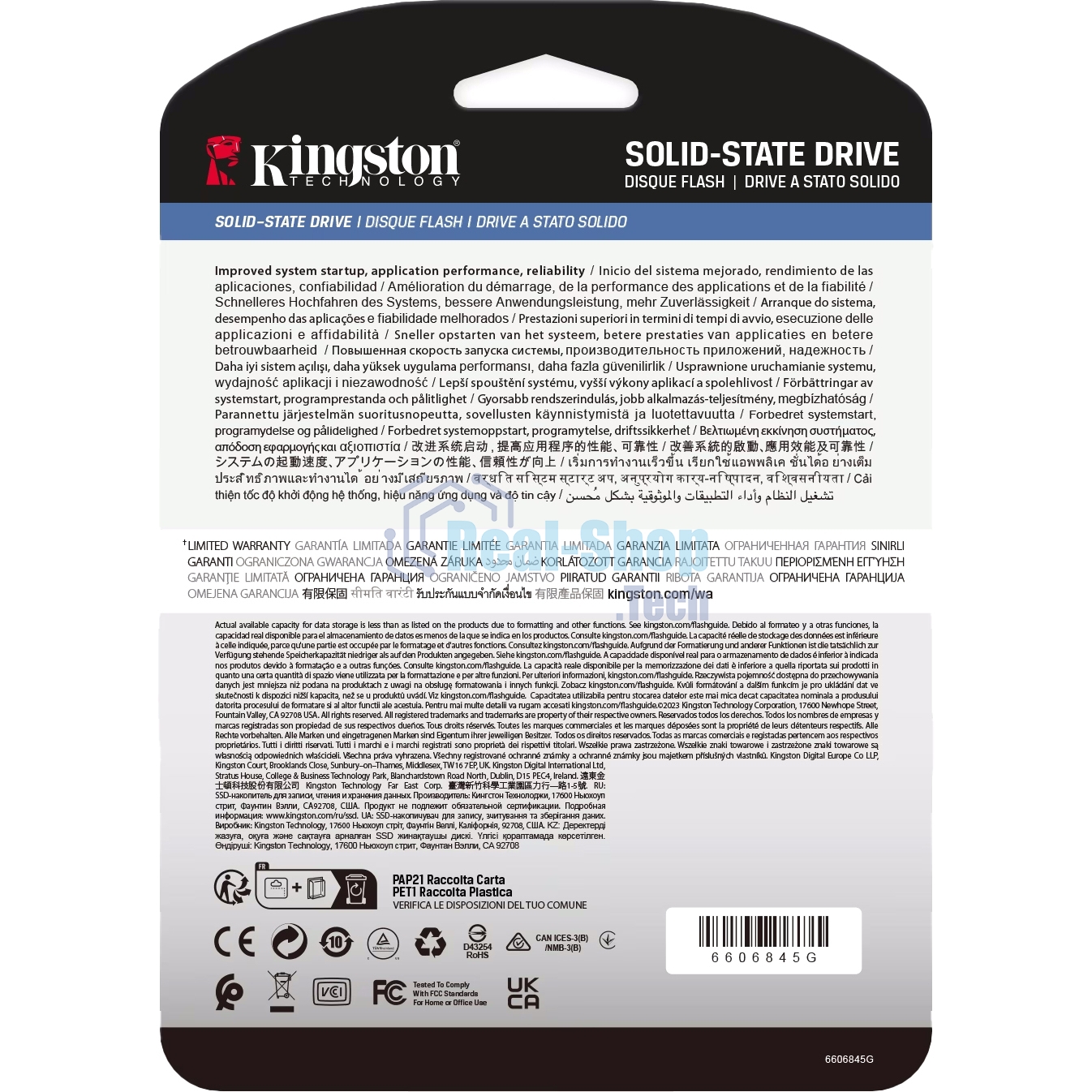Накопитель SSD Kingston DC3000ME 7680Gb, U.2(2.5