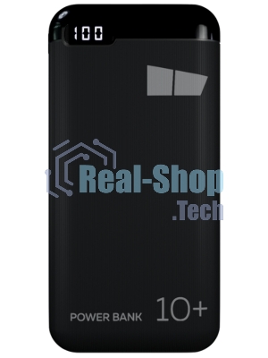 Портативный аккумулятор More choice (4620202550569) PB22-20 с кабелем 2USB 2.1A - 20000mAh черный