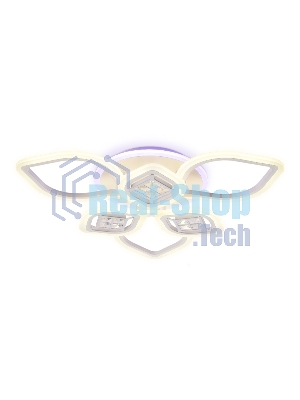 Светильник Ambrella light FA282/3+3 WH белый 116W 660*600*120 (ПДУ РАДИО 2.4G)