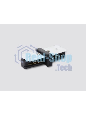GL7160 BK черный матовый коннектор прямой для однофазного шинопровода Standard 220V NEW 79*35*20