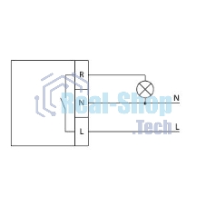 Фотореле AWZ (встроен. фотодатчик монтаж на плоскость 230В 16А 1 НО IP65) F&F EA01.001.003