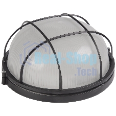 Светильник IEK LNPP0-1302-1-060-K02НПП1302 черный/круг с реш.60Вт IP54IEK