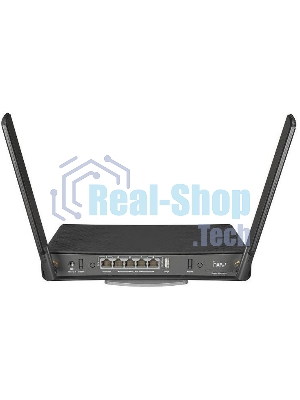 Беспроводной маршрутизатор MikroTik hAP ac3 with 4-core 716 MHz CPU, 256MB RAM, 5 x Gigabit LAN (PoE-out on port#5)