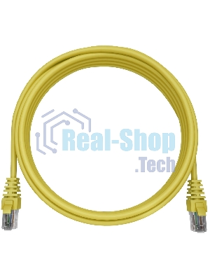 Патч-корд NTSS NTSS-PC-UTP-RJ45-5e-0.15-LSZH-YL NTSS-PC-UTP-RJ45-5E-0.15-LSZH UTP RJ-45 вил.-вилка RJ-45 cat.5e 0.15м желтый LSZH (уп.:1шт)
