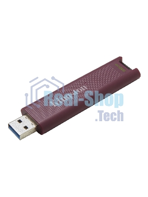 Флешка USB Kingston DataTraveler Max (DTMAXA/512Gb), 512Gb, USB 3.2 Gen 2, R/W 1000/900, бордовый