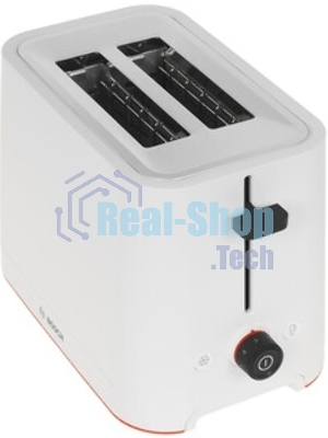 Тостер Bosch TAT3M121 белый, 950 Вт, 2 слота