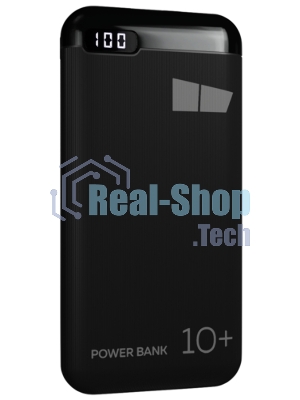 Портативный аккумулятор More choice (4620202550569) PB22-20 с кабелем 2USB 2.1A - 20000mAh черный
