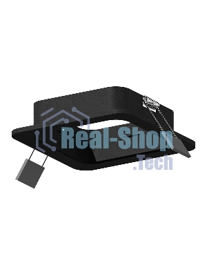 Корпус светильника C7902 SBK черный песок 90*90*H32mm MR16 GU5.3