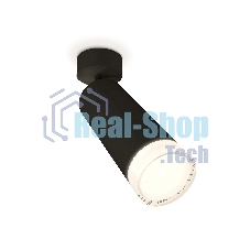 Светильник Ambrella Light XM6343011 SBK/FR/CL черный песок/белый матовый/прозрачный MR16 GU5.3 (A2210, C6343, N6241)