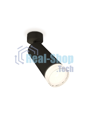 Светильник Ambrella Light XM6343011 SBK/FR/CL черный песок/белый матовый/прозрачный MR16 GU5.3 (A2210, C6343, N6241)
