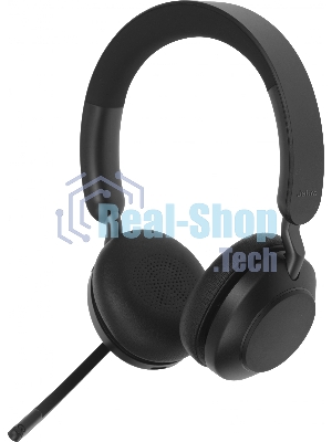 Гарнитура Jabra Evolve2 65 чёрный, беспроводная, Bluetooth, до 37 ч