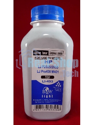 Тонер HP LJ P2035/2055/LJ Pro400 M401/M425 (флакон, 115г) B&W Light фас России