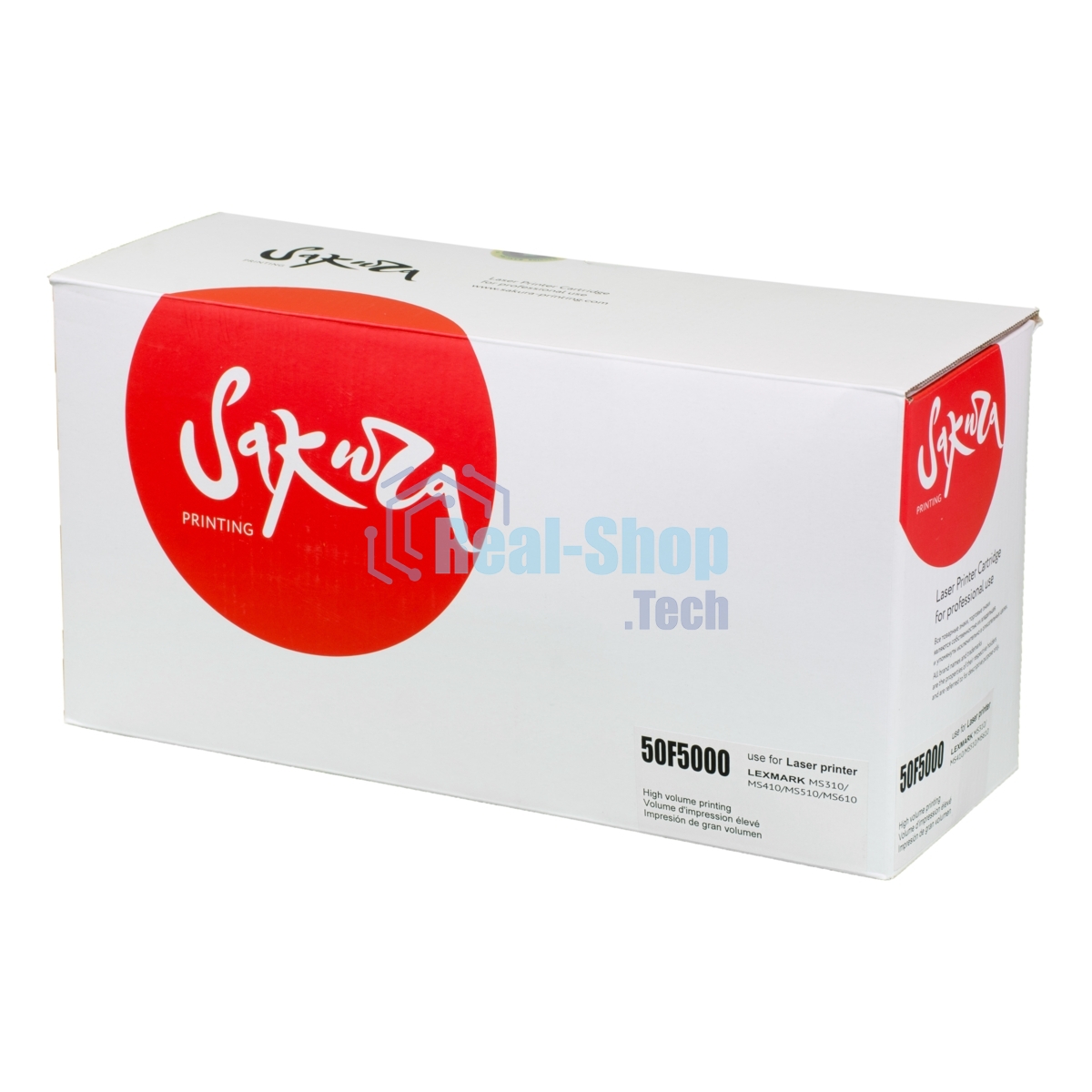 Картридж Sakura 50F5000 для Lexmark MS310/410/510/610, черный, 1 500 к.
