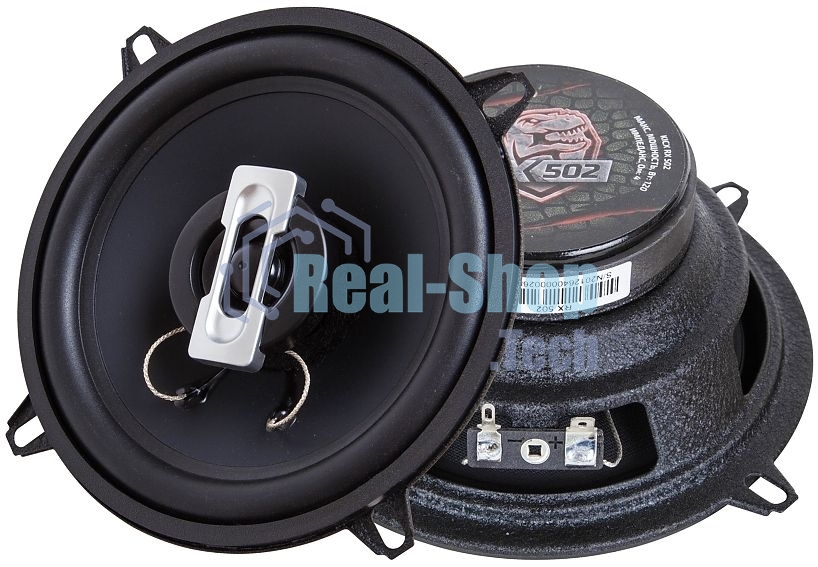 Колонки автомобильные Kicx RX 502 4Ом 13см (5дюйм) (ком.:2кол.) коаксиальные двухполосные