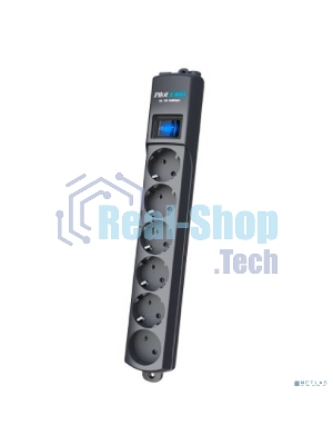 Сетевой фильтр Pilot S Max (5 euros + 1GP), 15A/3.5kVA, automatic, 7 m, graphite
