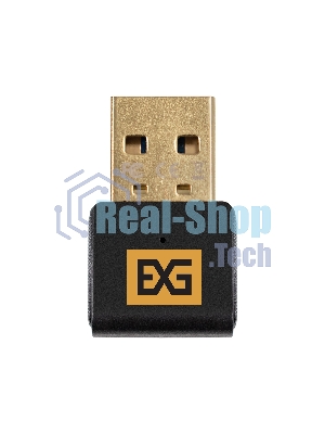 Bluetooth адаптер ExeGate EX-UB540 (BT 5.4, USB HighSpeed 2.0, до 20м, до 7 устройств, Dual-mode Bluetooth, повышенная скорость передачи данных (EDR), сверхнизкое электропотребление (BLE), LE Audio, LC3 codec, поддержка A2DP/SBC/AAC/HSP/AVRCP/HID, Plug & Play, черный)