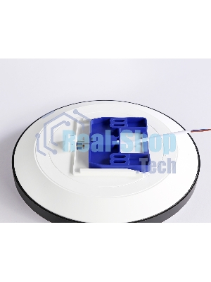 Потолочный светодиодный светильник Ambrella light FZ1224 BK черный IP44 13W 4200K D232*50 (Без ПДУ)