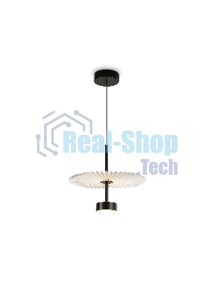 Светильник Ambrella light LH72601 BK/WH черный/белый 6W 3000K D300*260-1770