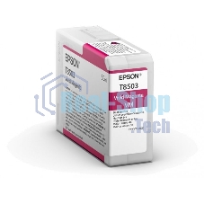 Картридж струйный Epson T8503 пурпурный (80 мл.) для SureColor SC-P800