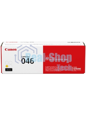 Картридж лазерный Canon 046Y желтый для i-SENSYS MF732/734/735, LBP653/654 2300 страниц