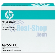 Картридж лазерный контрактный HP LaserJet Q7551XC Contract Black Print Cartridge