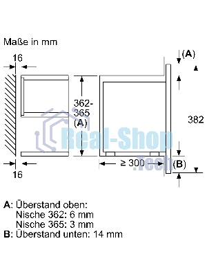 Встраиваемая микроволновая печь Bosch BER7321B1 900Вт, 5 режимов, кварцевый гриль,инвертер, 21 л, черный, петли справа
