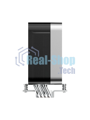 Кулер для процессора Ocypus Delta A40 EX BK Digital, 120мм ARGB FAN, Top Display Panel, 4 HEAT PIPES, 4-PIN PWM, 500-1800 RPM, 29DBA, HYDRO BEARING, LGA115X/1200/1700/18XX, AM4/AM5