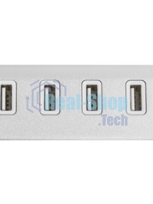Разветвитель Rexant 4 USB-port серебристый