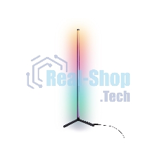 Светильник Ambrella light FL8022 BK черный LED 15W RGB D32*1250 (ПДУ РАДИО 2.4G)
