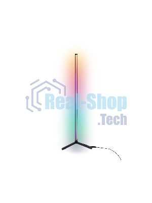 Светильник Ambrella light FL8022 BK черный LED 15W RGB D32*1250 (ПДУ РАДИО 2.4G)