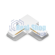 GL7163 WH белый коннектор угловой для однофазного шинопровода Standard 220V NEW 70*70*20