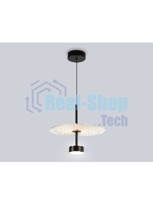 Светильник Ambrella light LH72601 BK/WH черный/белый 6W 3000K D300*260-1770