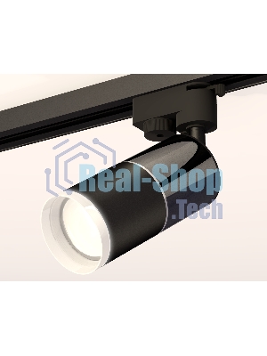 Светильник Ambrella light XT6302041 SBK/DCH/FR черный песок/черный хром/белый матовый MR16 GU5.3
