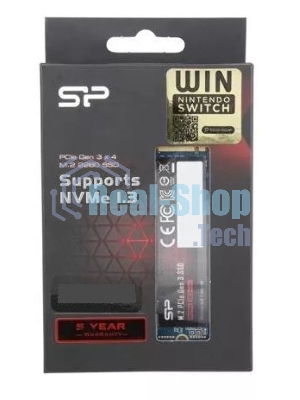 Накопитель SSD Silicon Power P34A60, 1Tb, PCIe 3.0 x4, M.2 2280, NVMe, R/W 2200/1600